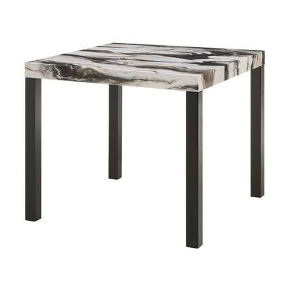 Vega - 5 Piece Counter Dining Room Set - Gray / Black Crown Mark