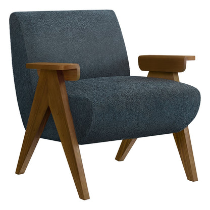 Accent Chair, Living Room & Bedroom Seating - Blue 8th Street