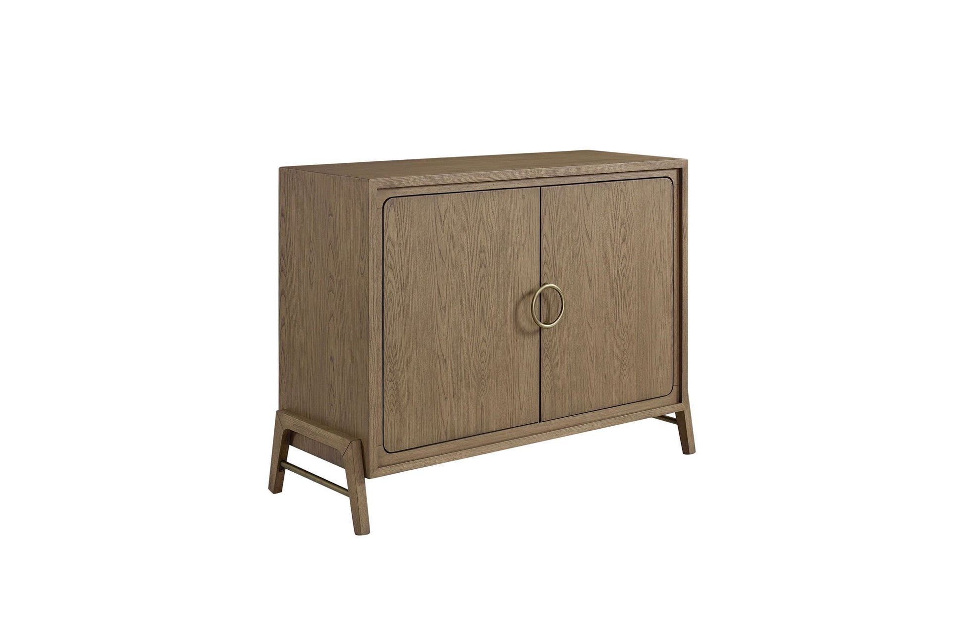 Two Door Server - Light Brown Bernards Furniture