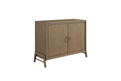 Two Door Server - Light Brown Bernards Furniture