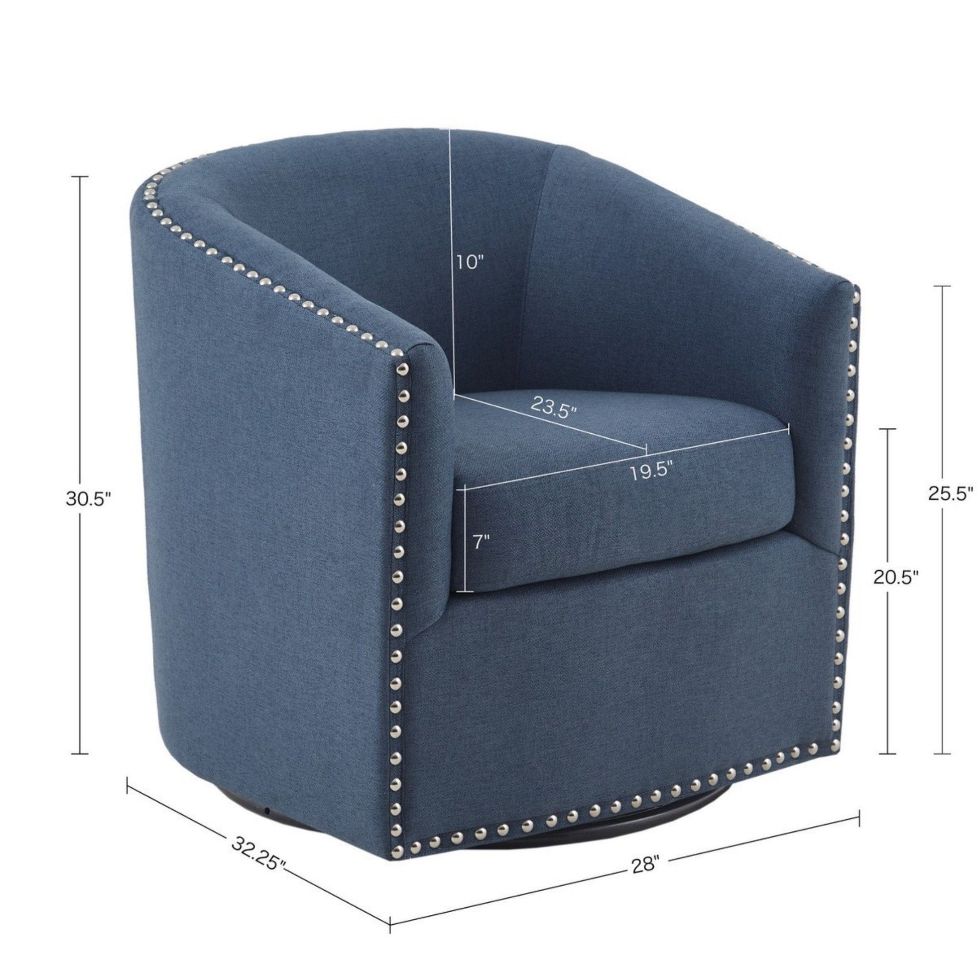 Luxurious Chair With 360 Degree Rotation JLA
