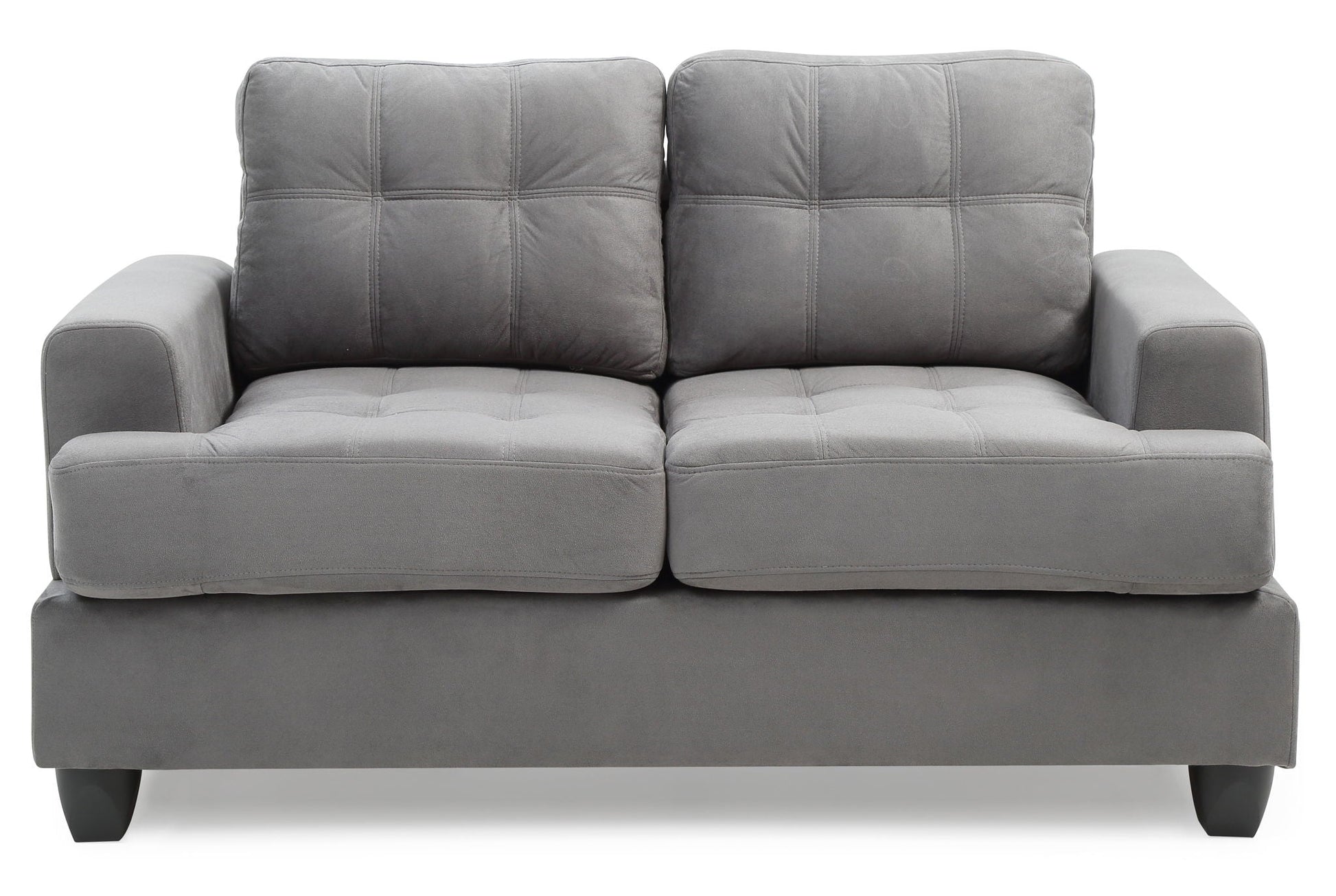 Stylish Transitional Loveseat For Two Glory Furniture
