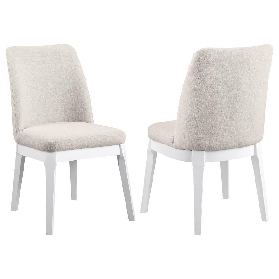 Carissa - Upholstered Dining Side Chair (Set of 2) Coaster Fine Furniture