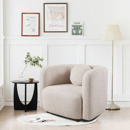 Japandi Style Accent Square Chair Home Essentials