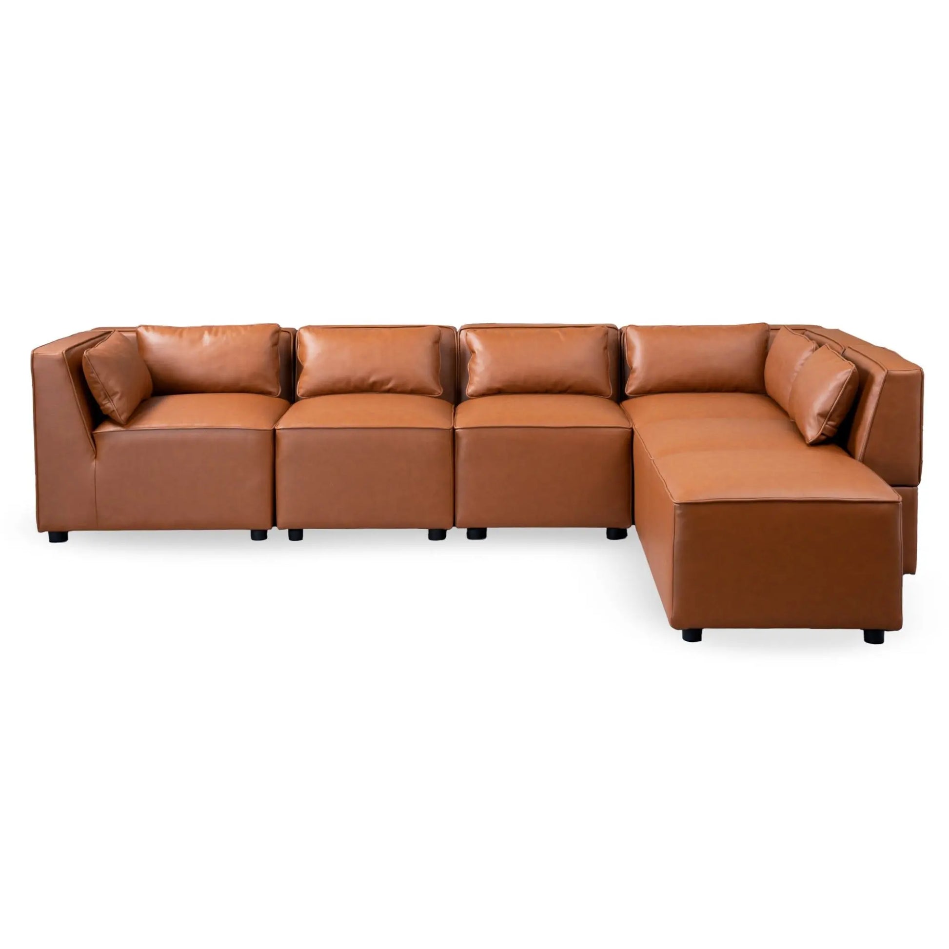 Wexford - Modular Sofa - Cognac Ashcroft Furniture