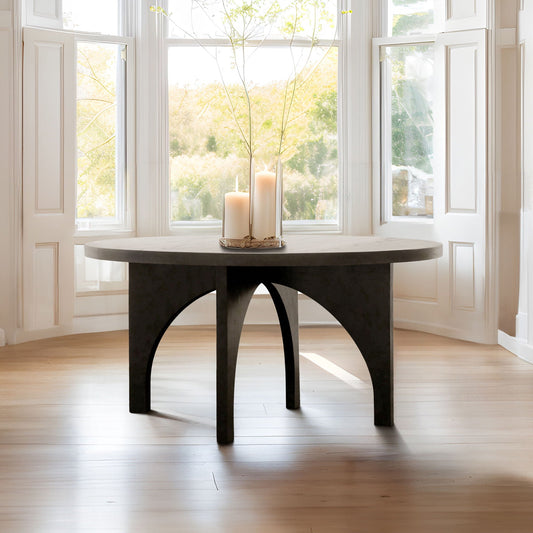 Grayson - Dining Table - Black Chapel Hill