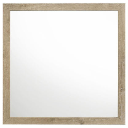 Oakglen - Dresser Mirror - Weathered Oak Coaster Fine Furniture