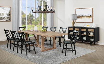 Middleton - 106" Extension Leaf Dining Set Coaster Fine Furniture