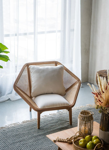 Tectona - Teak Leisure Chair - Natural Wood / Brown Home Essentials