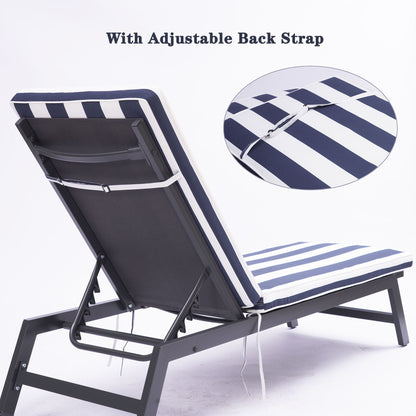 Outdoor Lounge Chair Cushion Replacement Patio Funiture Seat Cushion Chaise Lounge Cushion Home Essentials