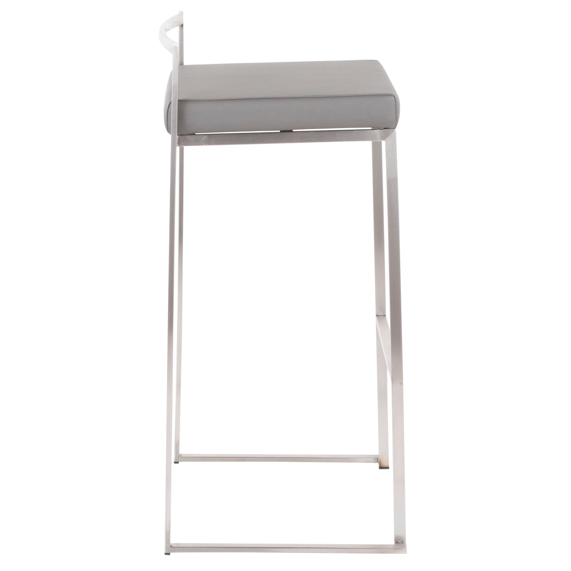 Fuji - Contemporary And Elegant Design Stackable Barstool Lumi Source