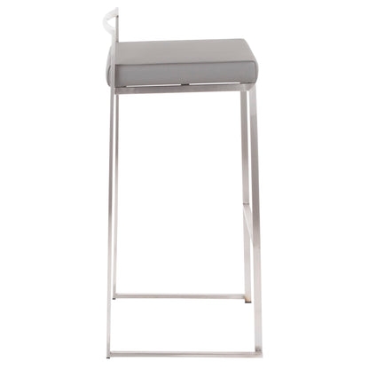 Fuji - Contemporary And Elegant Design Stackable Barstool Lumi Source