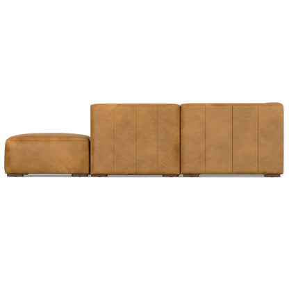 Rex - Handcrafted Sectional Sofa And Ottoman Simpli-Home