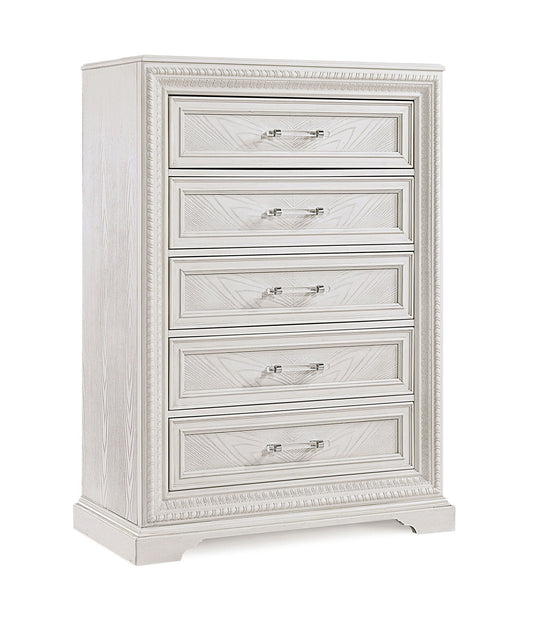 Alexandria - Accent Chest - White Crown Mark