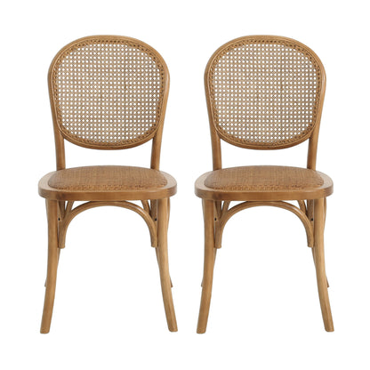 Vintage Style Dining Chairs (Set of 2) Noble House