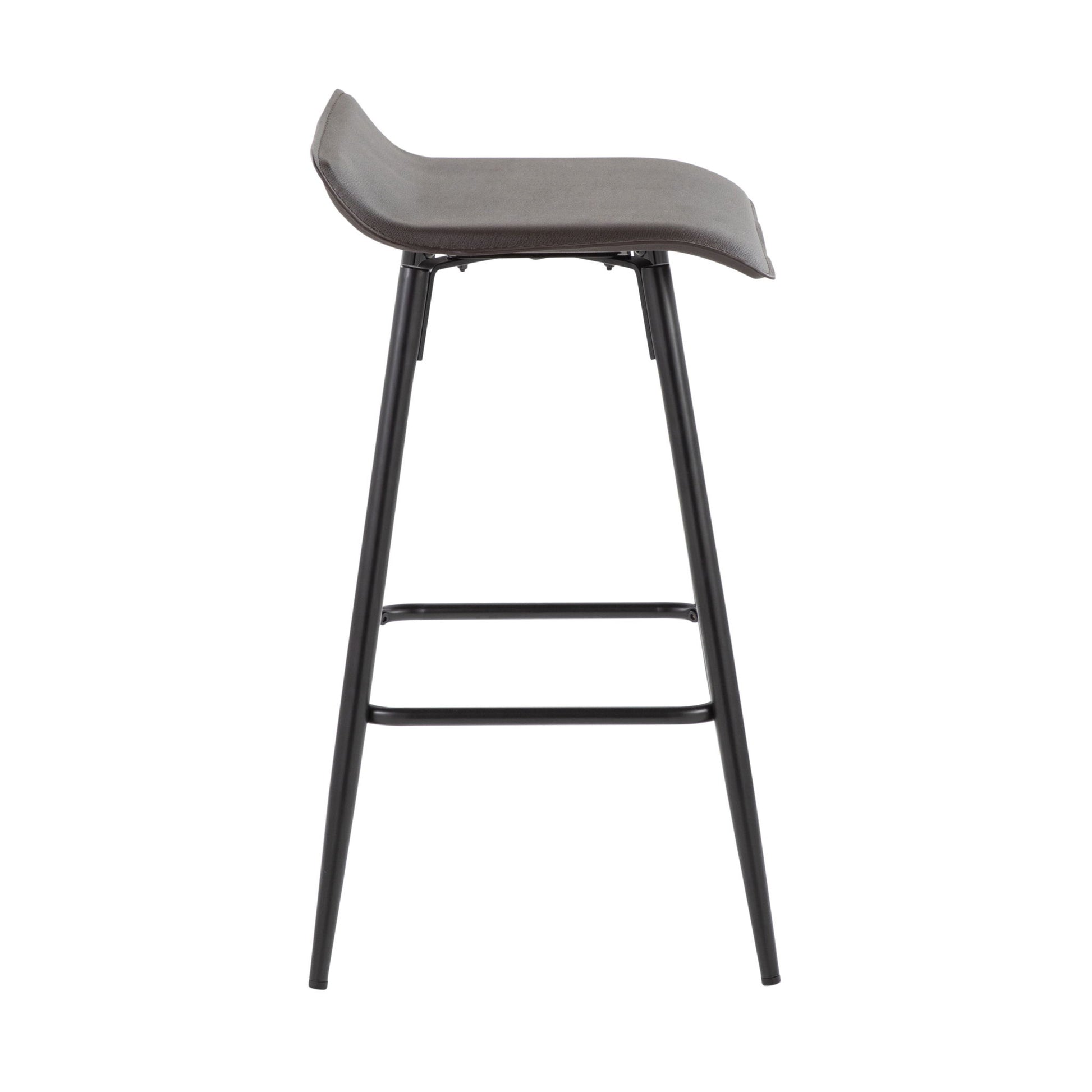 Ale - Contemporary Fixed Height Counter Stool (Set of 2) Lumi Source
