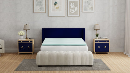 3" Gel Plush Memory Foam Cooling Mattress Topper Omne Sleep