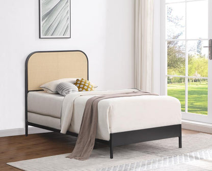 Amherst - Radio Weave Rattan Metal Bed Coaster Fine Furniture