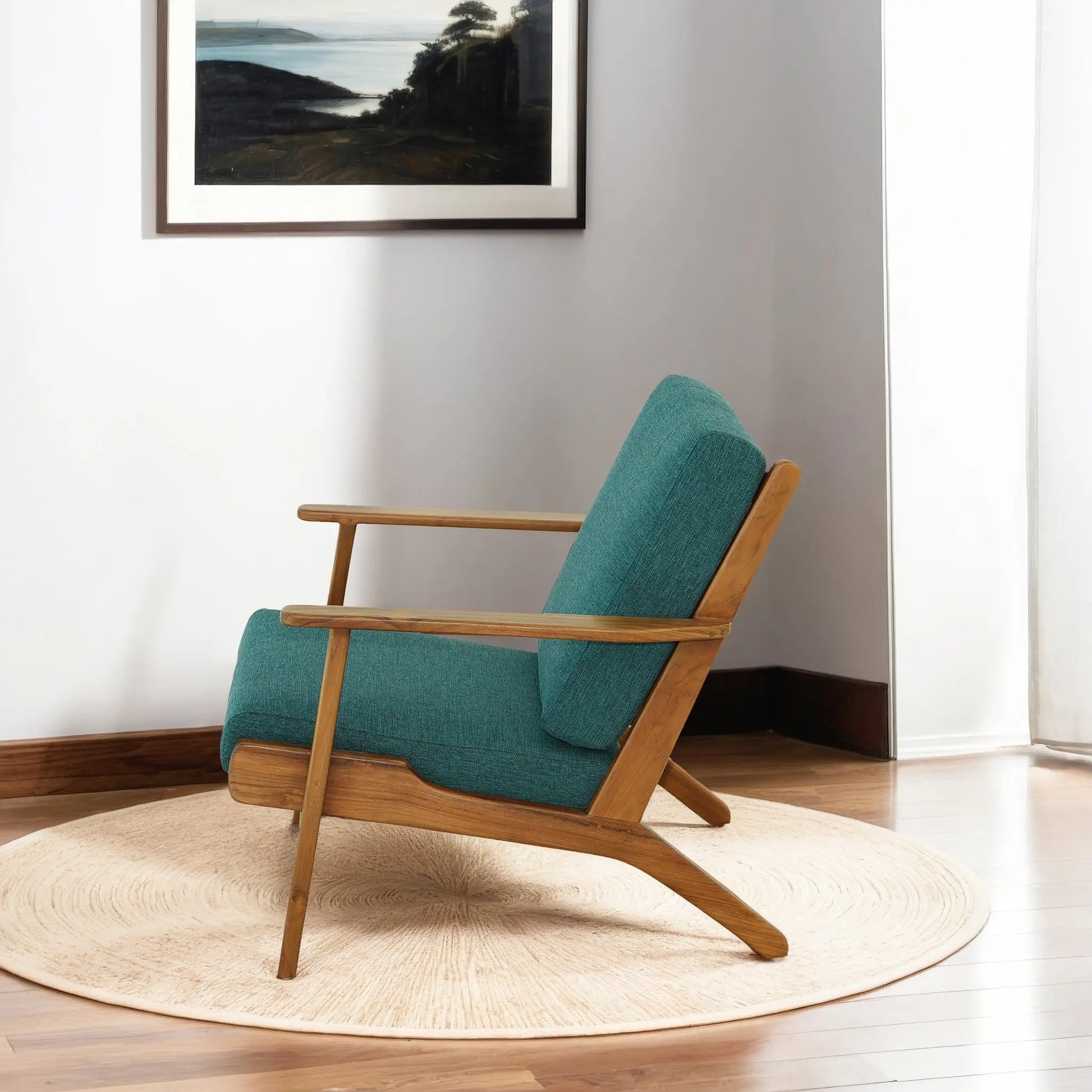 Connor - Modern Genuine Leather Lounge Chair Ashcroft Furniture