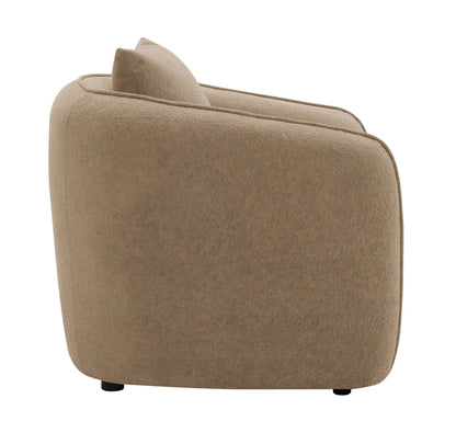 Keith - Chenille Chair With 1 Matching Color Toss Pillows Acme