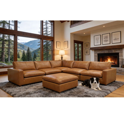 Upholstered Large Seating Modular Sectional Home Essentials