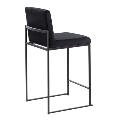 Fuji - Contemporary Modern Elegance, High Back Counter Stool Lumi Source