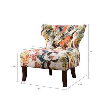 Erika - Accent Chair With Printed Upholstery - Multi JLA
