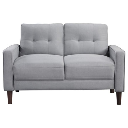 Bowen - Upholstered Track Arm Tufted Loveseat Coaster Fine Furniture