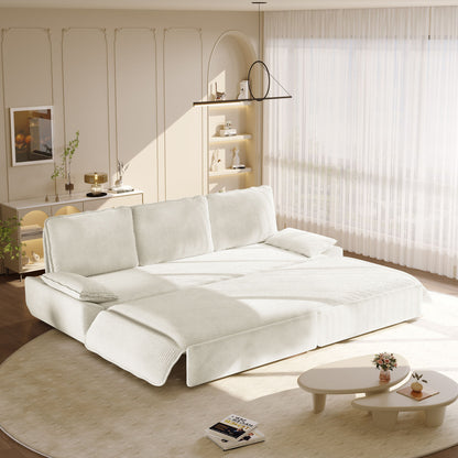 King Size Pull Out Sofa Bed, 3 In 1 Convertible Multifunctional Home Essentials