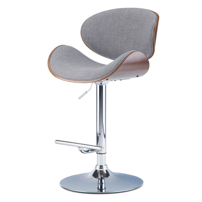 Marana - Multifunctional Handcrafted Bentwood Adjustable Swivel Bar Stool Simpli-Home