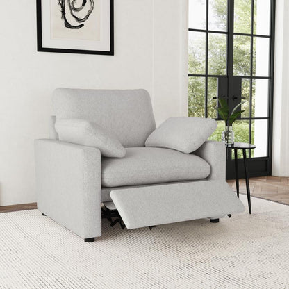 Collins - Upholstered Power Recliner Chair Coaster Fine Furniture