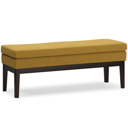 Carlson - Ottoman Bench, Mid Century Design Simpli-Home