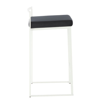 Fuji - Simple Elegance, Contemporary Stackable Counter Stool Lumi Source