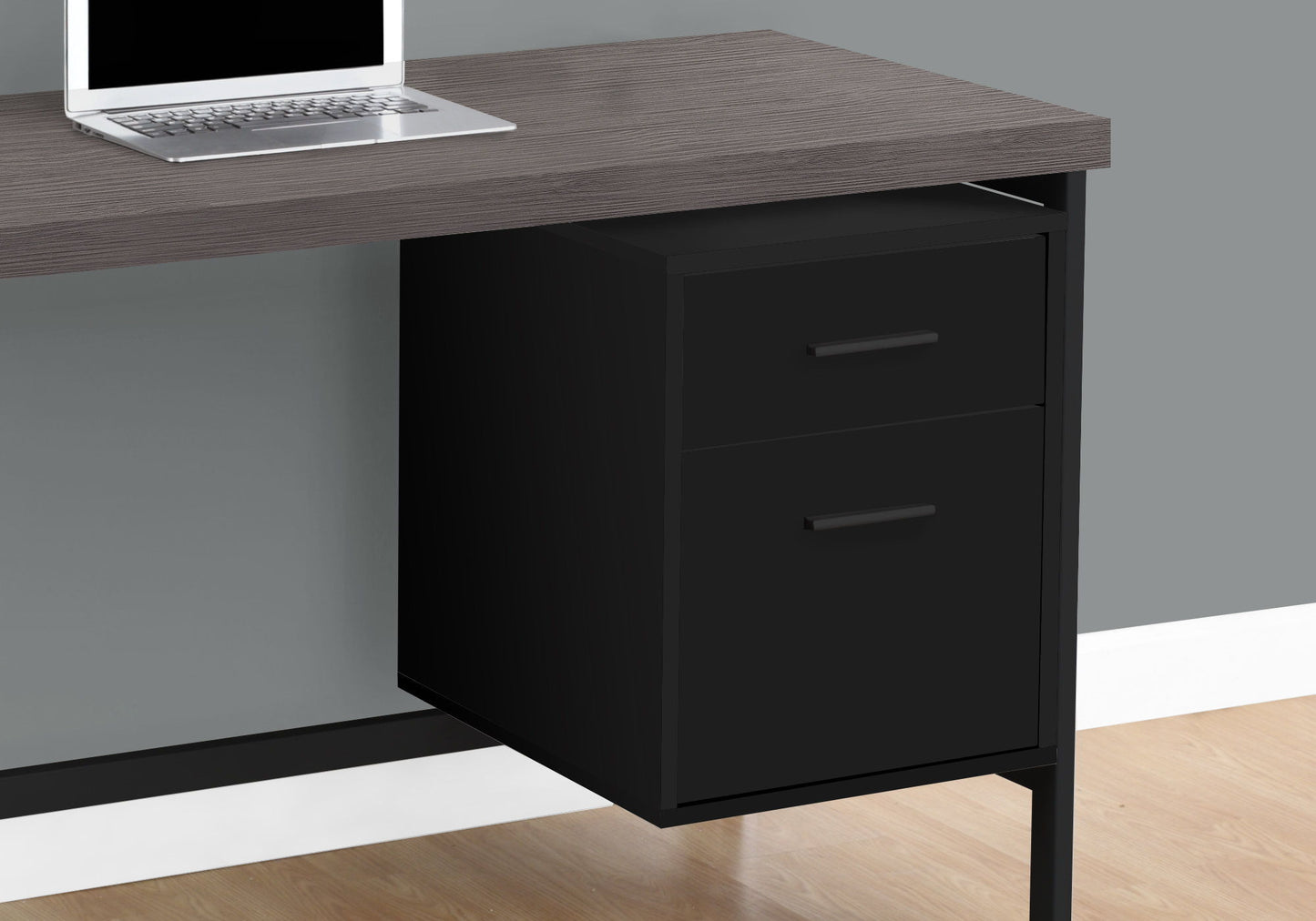 Computer Desk For Home Office, Left, Right Set - Up, Storage Drawers, Modern Design 8th Street