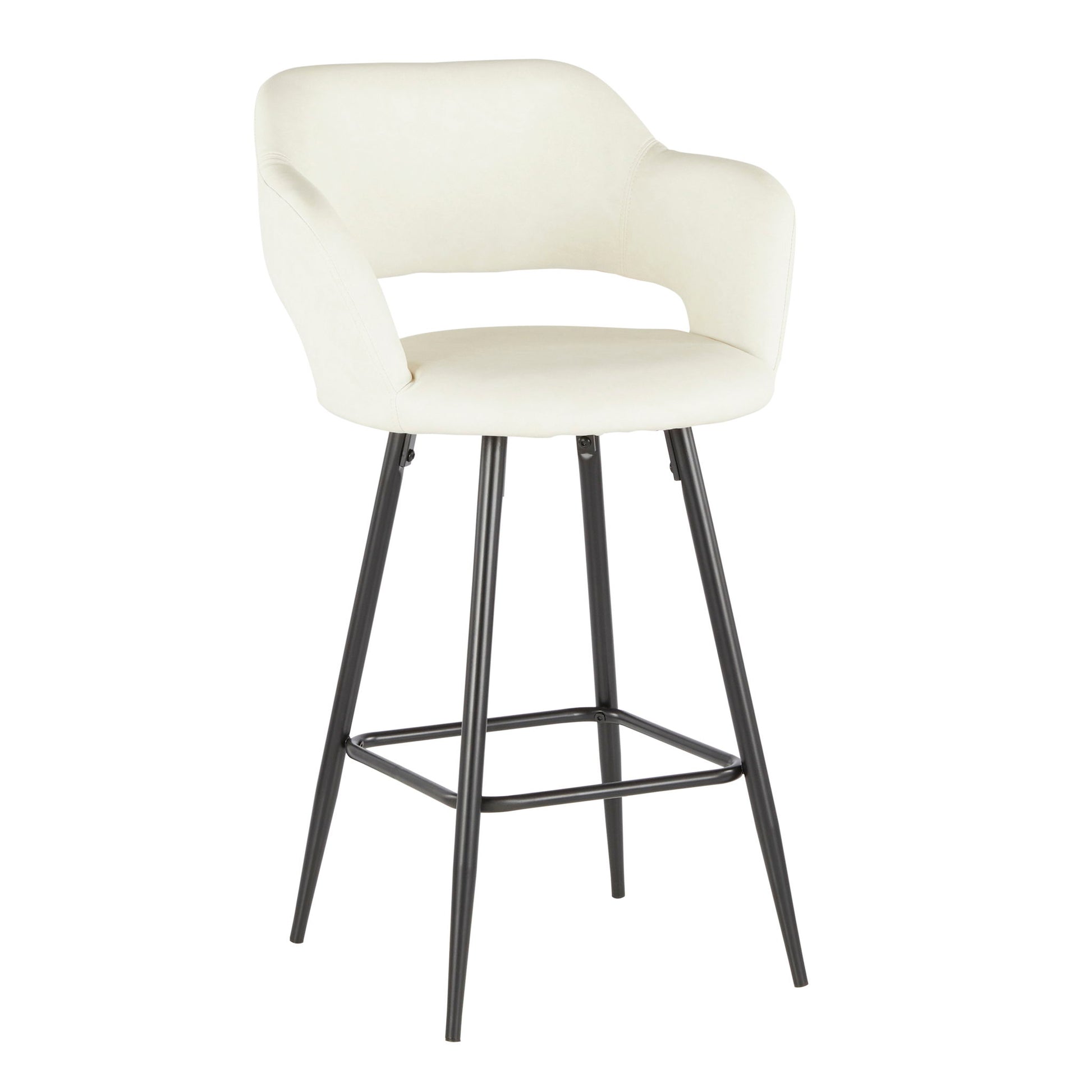 Margarite - Contemporary Counter Stool (Set of 2) Lumi Source