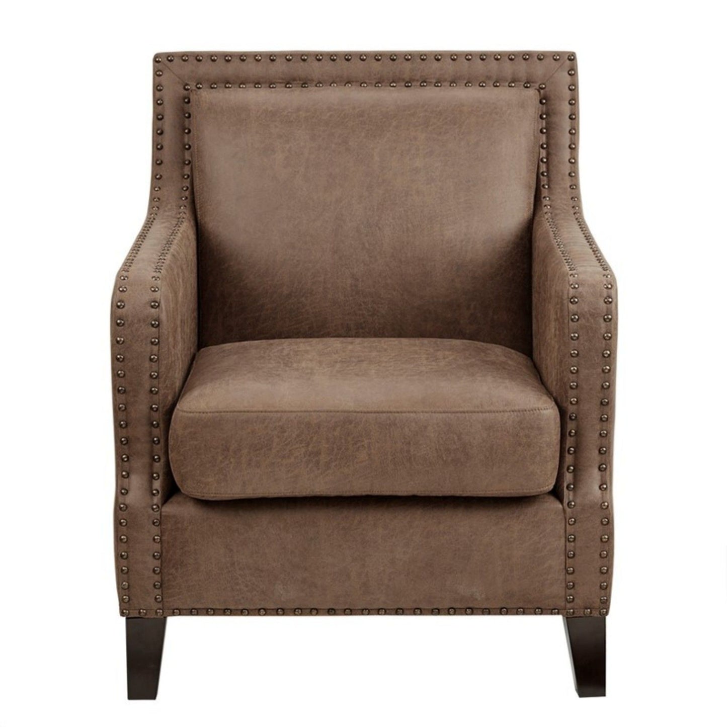 Shasta - Accent Chair With And Nail Buttons - Brown JLA