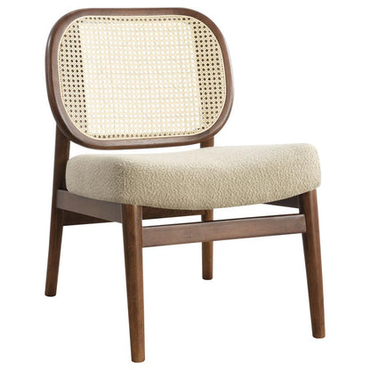 Rayo - Rattan Cane Back Accent Chair With Padded Seat Coaster Fine Furniture