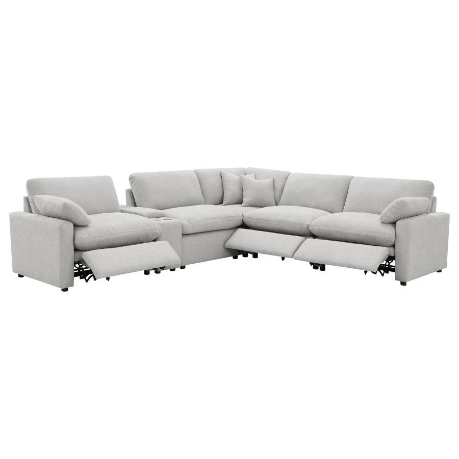 Collins - 6-Piece Modular Power Reclining Sectional Coaster Fine Furniture