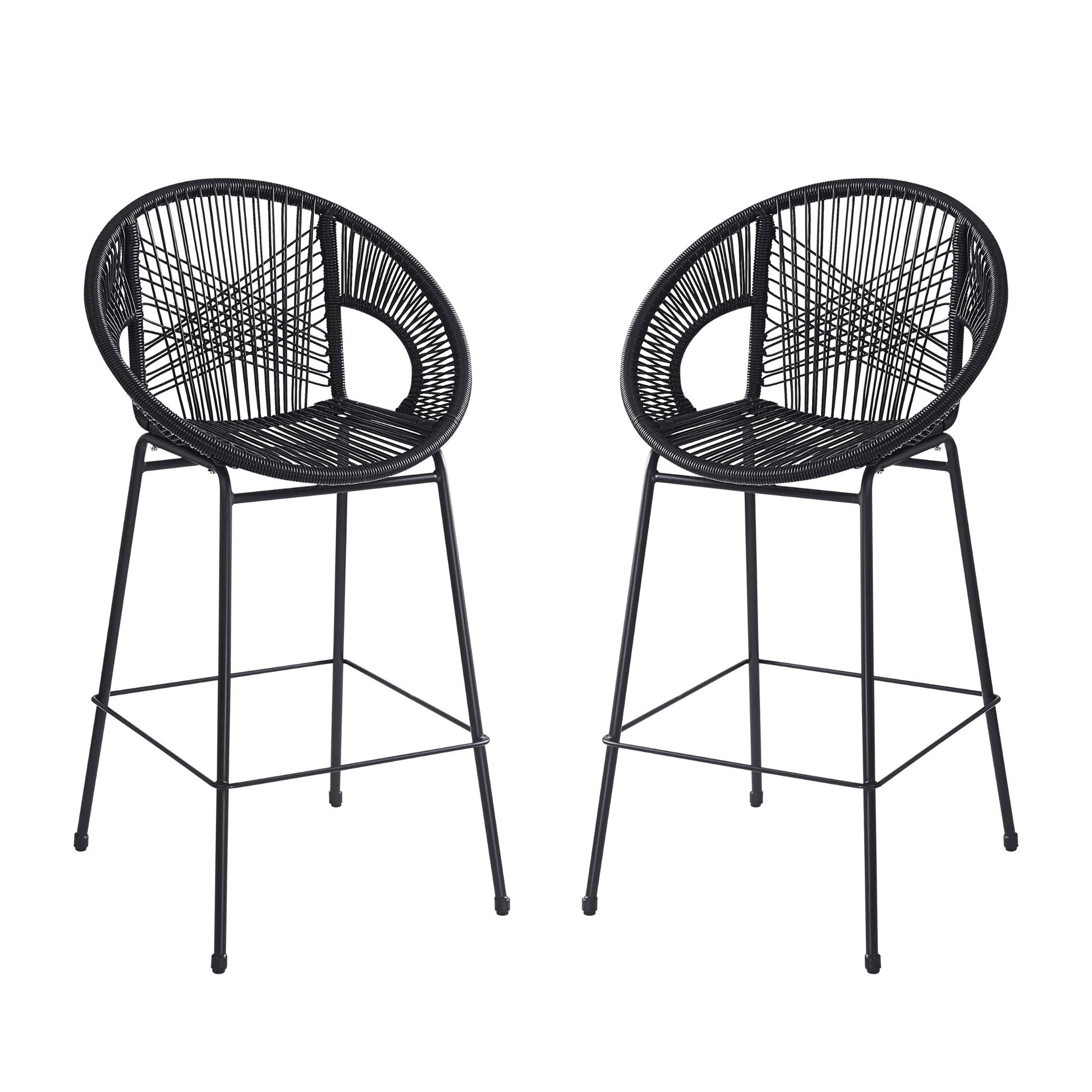 Ferrara - Outdoor Patio Barstool (Set of 2) Noble House