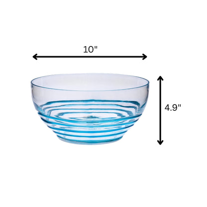 Swirl Acrylic Serving Bowls, Unbreakable Daily Nest