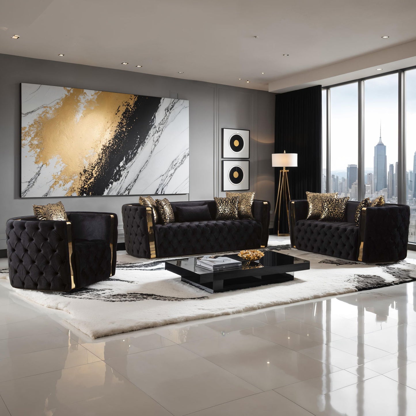 Naomi - Living Room Set Matrix Furniture Group