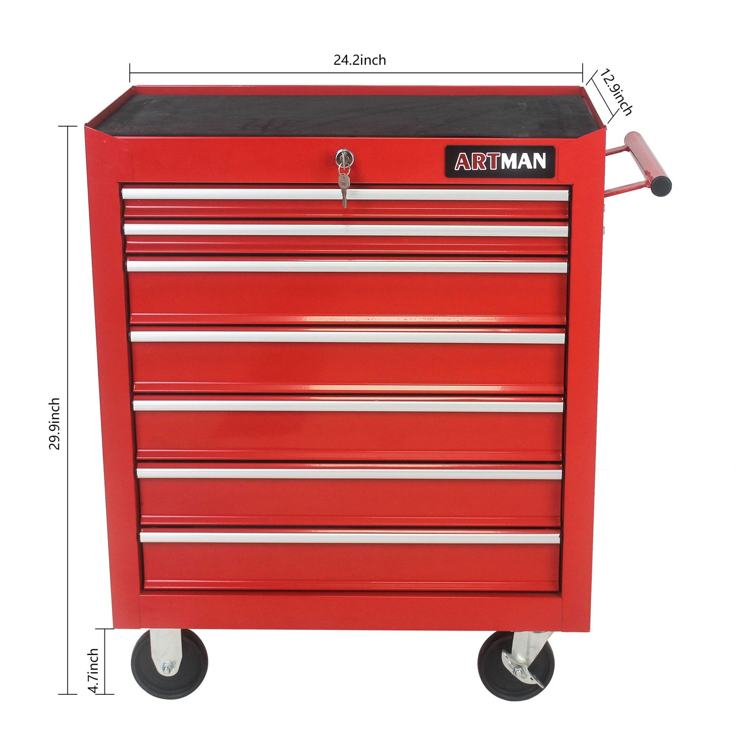 Multifunctional Tool Cart With Wheels And Drawers Daily Nest