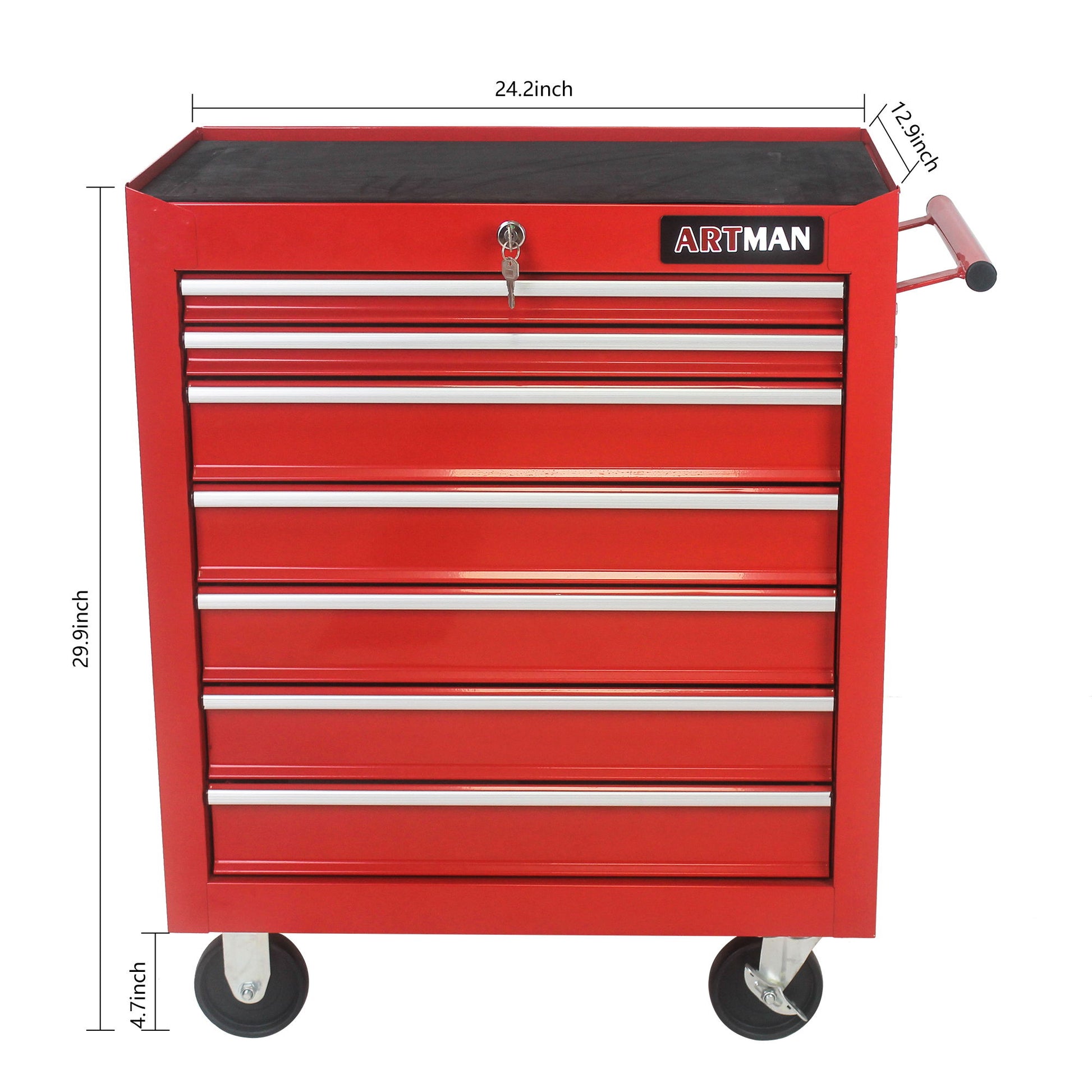 Multifunctional Tool Cart With Wheels And Drawers Daily Nest
