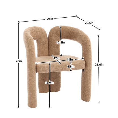 Coolmore Contemporary Designed Accent / Dining Chair With Armrests Home Essentials