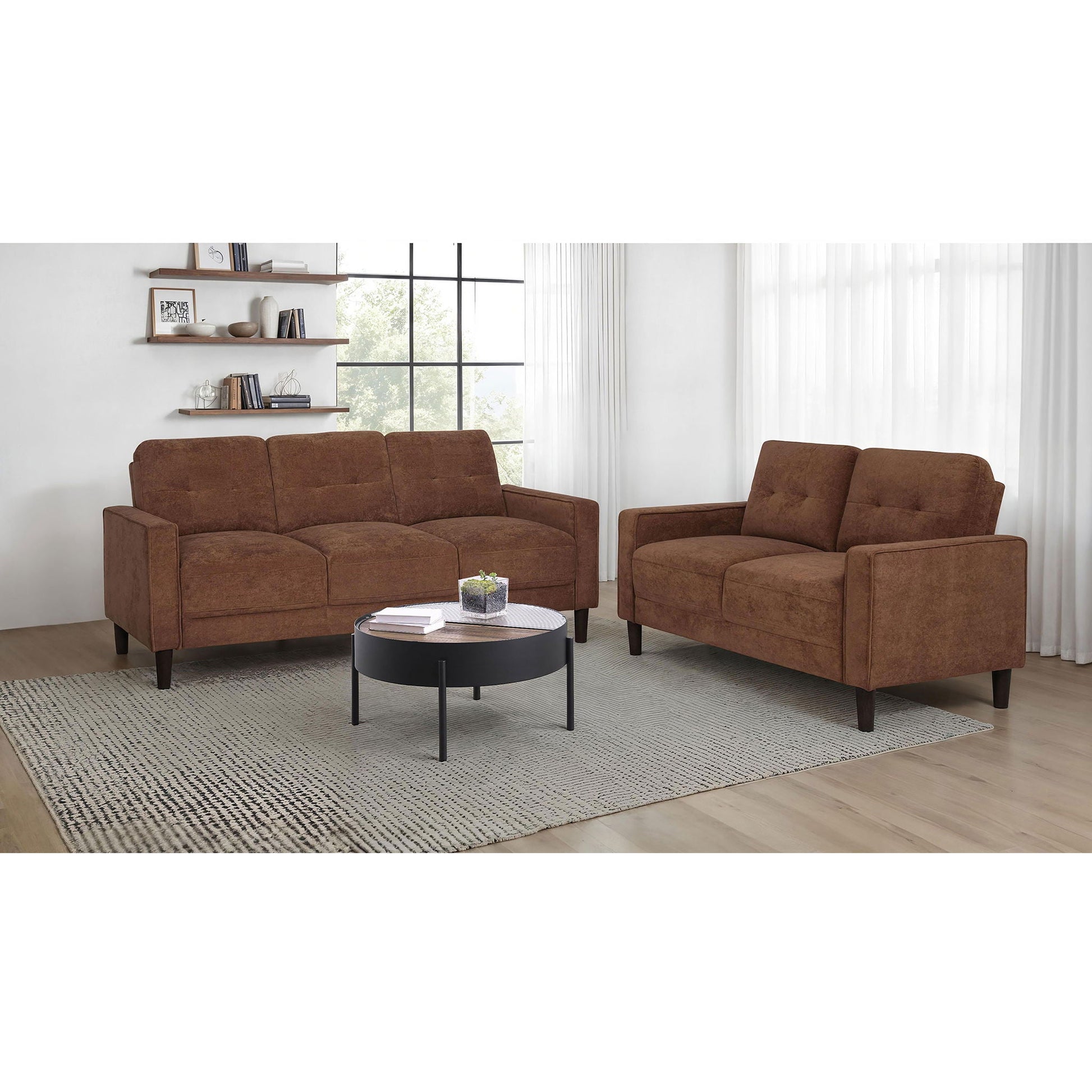 Heather - Track Arm Sofa Set Furniture Max