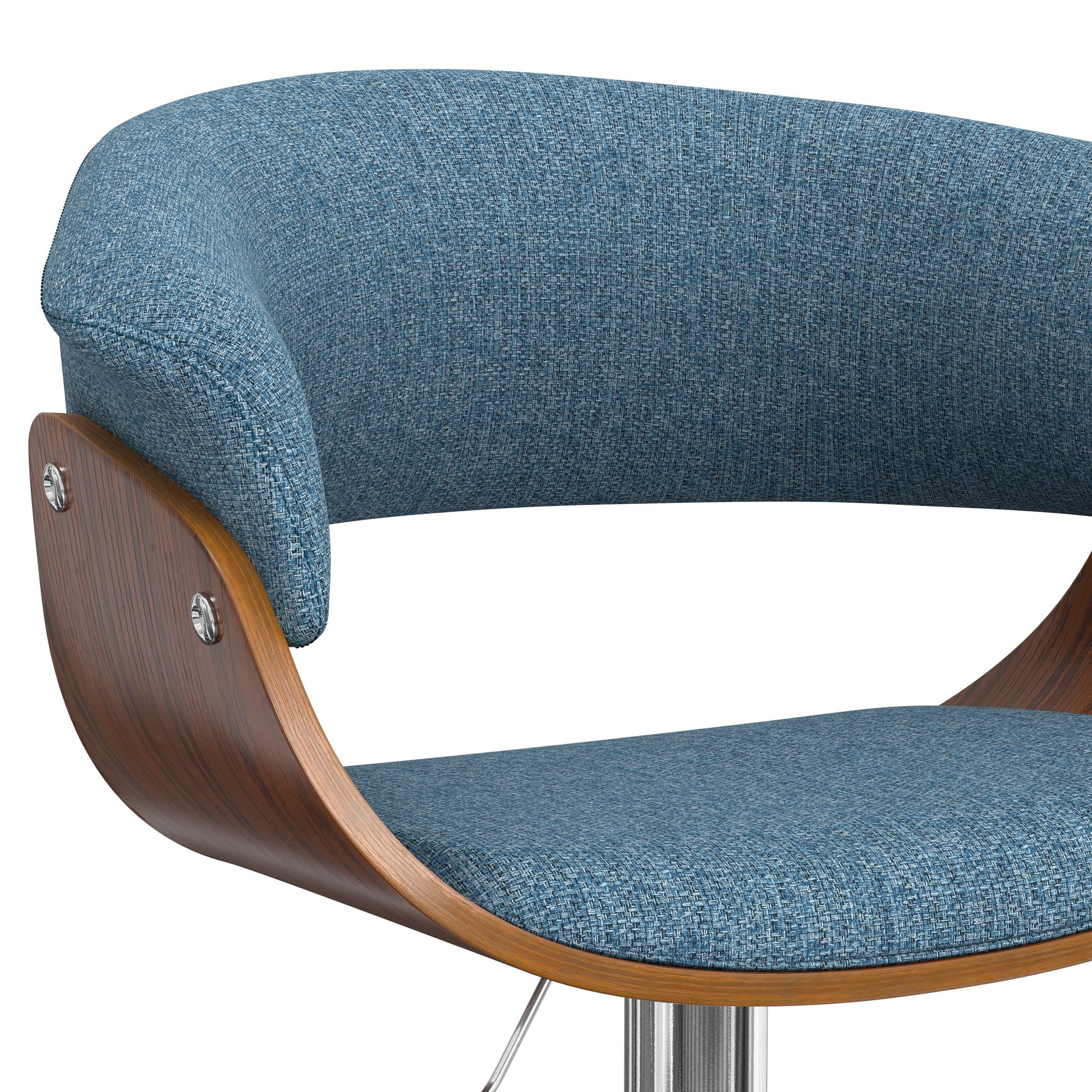 Sheldon - Upholstered Adjustable Swivel Bar Stool Simpli-Home