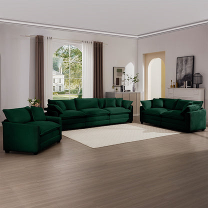 Elegant Oversized Sectional Sofa Set With Deep Seats And Flexible Layout Home Essentials
