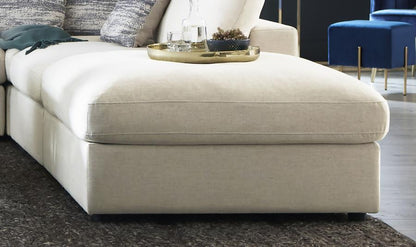 Serene - Square Upholstered Ottoman CoasterEssence