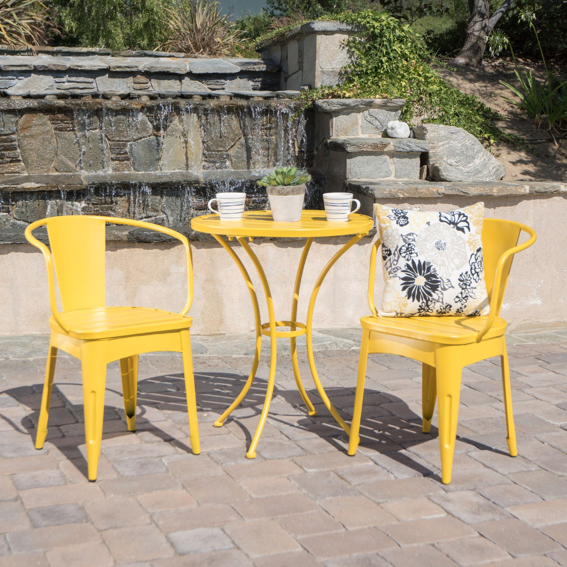 Colmar - 3 Piece Metal Set Noble House
