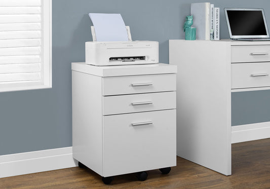 File Cabinet, Rolling Mobile, Storage Drawers, Printer Stand, Office, Contemporary & Modern 8th Street